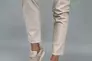 Кроссовки женские кожаные бежевые с вставками замши Фото 3
