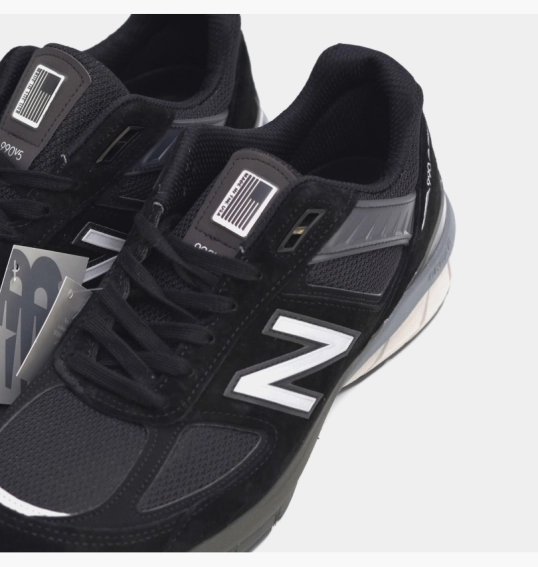 Кросівки чоловічі New Balance made in USA 990 V5 Black M990BK5 фото 13 — інтернет-магазин Tapok