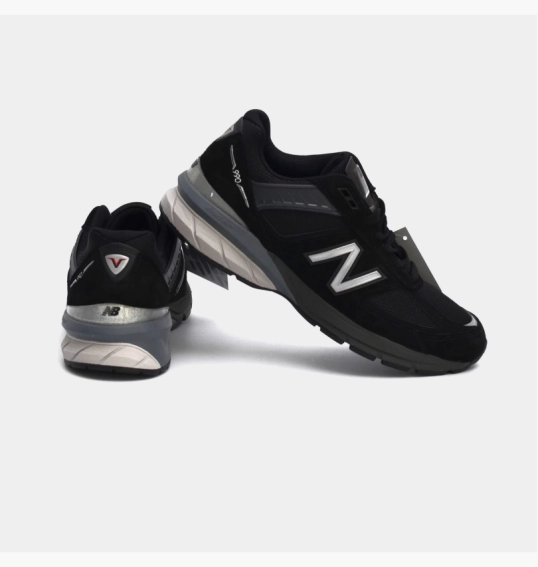 Кросівки чоловічі New Balance made in USA 990 V5 Black M990BK5 фото 16 — інтернет-магазин Tapok