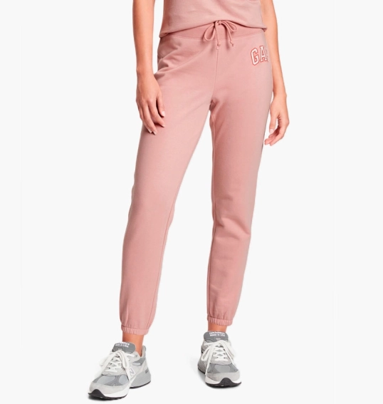 Брюки Gap Logo Joggers In Fleece Antique Pink 282908511 XL фото 7 — интернет-магазин Tapok