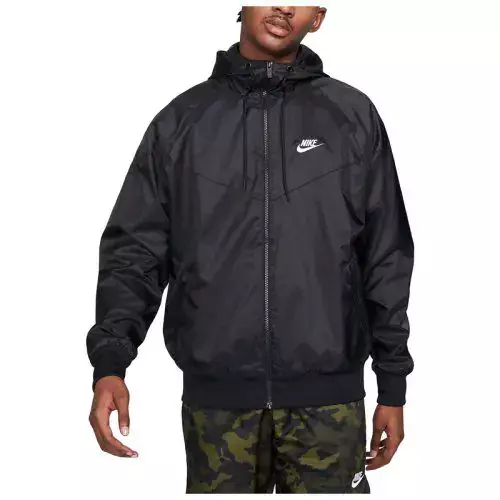 Куртка чоловіча Nike M Nsw Spe Wvn Lnd Wr Hd Jkt Black DA0001-010 фото 2 — інтернет-магазин Tapok