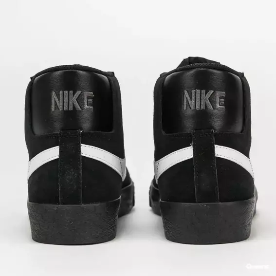 Кроссовки Nike Sb Zoom Blazer Mid Black 864349-007 фото 4 — интернет-магазин Tapok