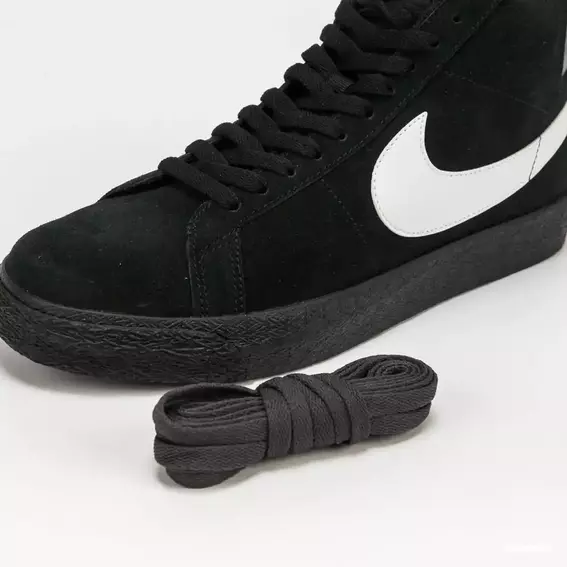 Кроссовки Nike Sb Zoom Blazer Mid Black 864349-007 фото 5 — интернет-магазин Tapok