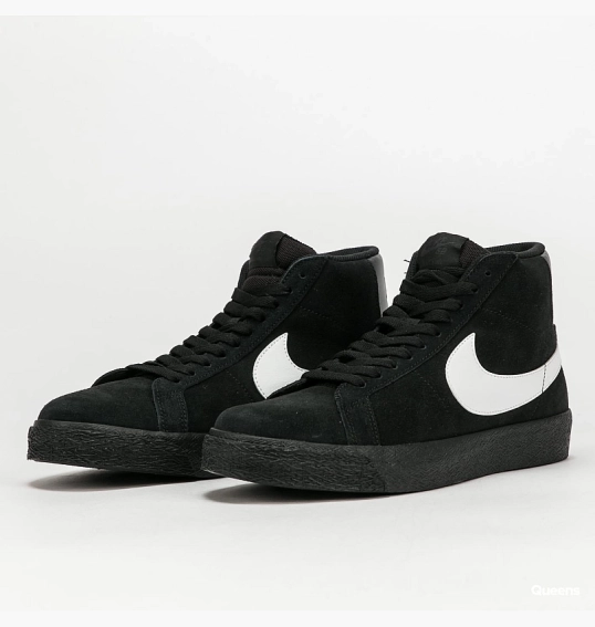 Кроссовки Nike Sb Zoom Blazer Mid Black 864349-007 фото 8 — интернет-магазин Tapok