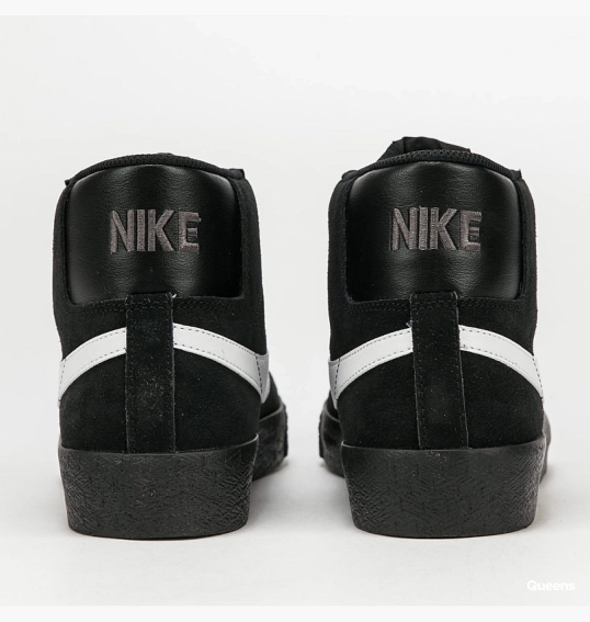 Кроссовки Nike Sb Zoom Blazer Mid Black 864349-007 фото 10 — интернет-магазин Tapok