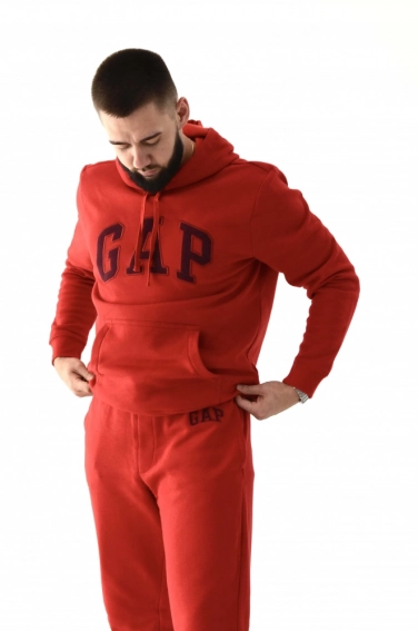Брюки Gap Logo Fleece Joggers Red 221236291 фото 12 — интернет-магазин Tapok