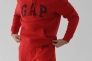 Брюки Gap Logo Fleece Joggers Red 221236291 Фото 33