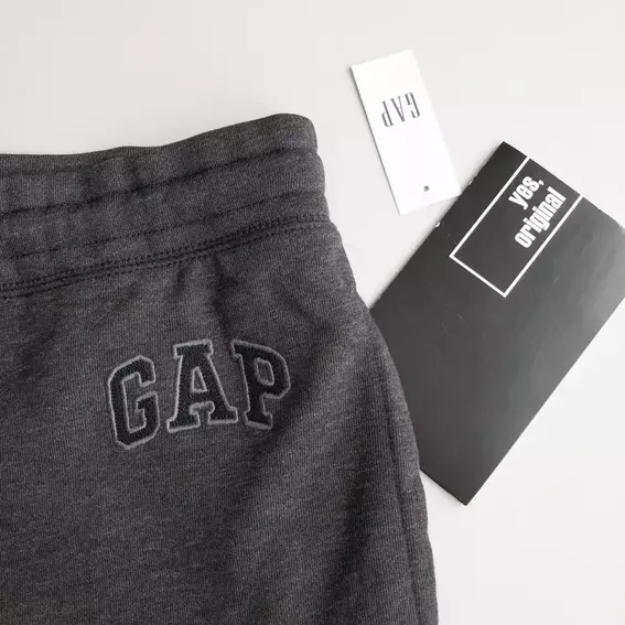 Брюки Gap Logo Fleece Pants Grey 221236011-2 фото 3 — интернет-магазин Tapok
