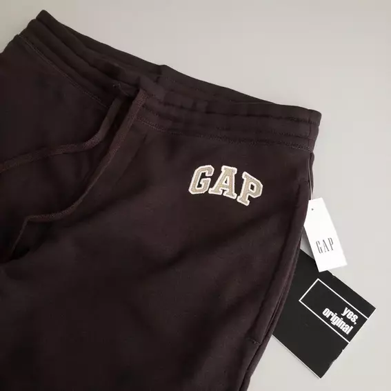 Брюки Gap Logo Fleece Pants turkish coffee 221236531 фото 4 — интернет-магазин Tapok