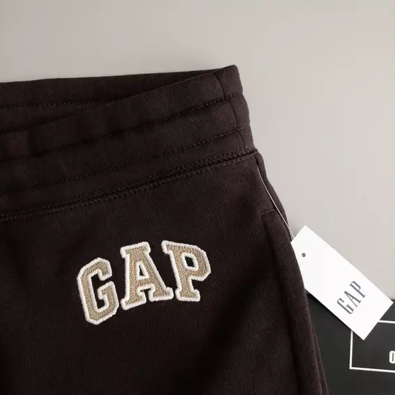 Брюки Gap Logo Fleece Pants turkish coffee 221236531 фото 5 — интернет-магазин Tapok