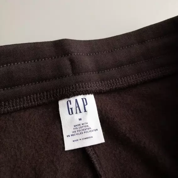 Брюки Gap Logo Fleece Pants turkish coffee 221236531 фото 6 — интернет-магазин Tapok