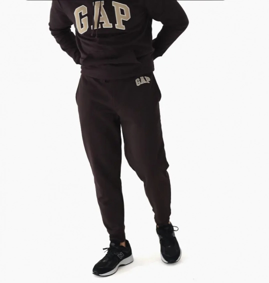 Брюки Gap Logo Fleece Pants turkish coffee 221236531 фото 15 — интернет-магазин Tapok