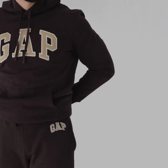 Брюки Gap Logo Fleece Pants turkish coffee 221236531 фото 28 — интернет-магазин Tapok