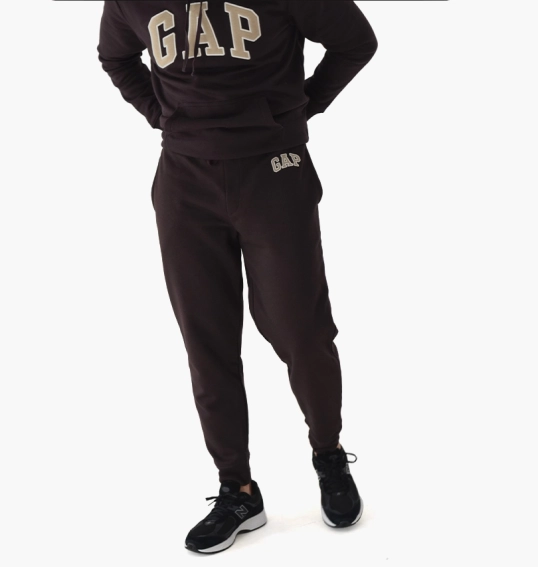 Брюки Gap Logo Fleece Pants turkish coffee 221236531 фото 35 — интернет-магазин Tapok