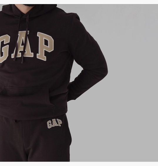 Брюки Gap Logo Fleece Pants turkish coffee 221236531 фото 41 — интернет-магазин Tapok