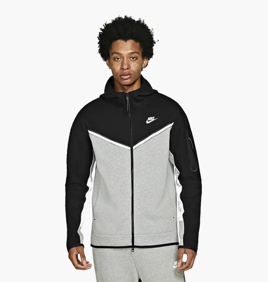 Толстовка Nike Sportswear Hoodie Black/Grey CU4489-016 фото 8 — інтернет-магазин Tapok