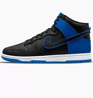 Кроссовки Nike Dunk Hi Retro Se Black/Blue DD3359-001