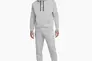 Спортивный костюм Nike Essential Hooded Tracksuit Flc Grey DM6838-063 Фото 1
