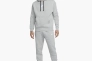 Спортивный костюм Nike Essential Hooded Tracksuit Flc Grey DM6838-063 Фото 8
