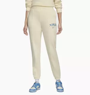 Брюки Nike Womens Fleece Pants Beige Dq5384-113