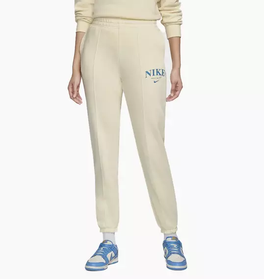 Nike Womens Fleece Pants Beige Dq5384 113 Tapok