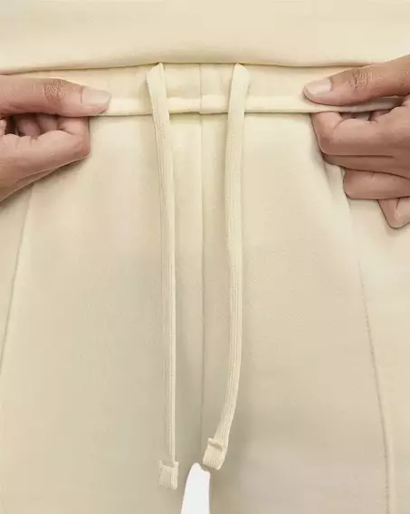 Штани жіночі Nike Womens Fleece Pants Beige Dq5384-113 фото 3 — інтернет-магазин Tapok