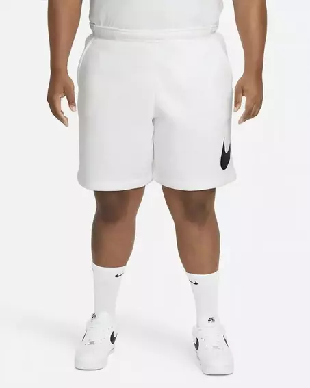 Шорты Nike Mens Graphic Shorts White Bv2721-100 фото 2 — интернет-магазин Tapok