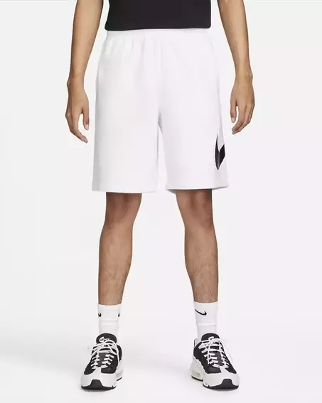 Шорты Nike Mens Graphic Shorts White Bv2721-100 фото 4 — интернет-магазин Tapok