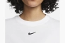 Футболка Nike T-Shirt W Nsw Essntl Tee Bf Lbr White DN5697-100 Фото 9