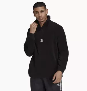 Кофта Adidas Adicolor Classics Teddy Fleece Half-Zip Jacket Black H06680