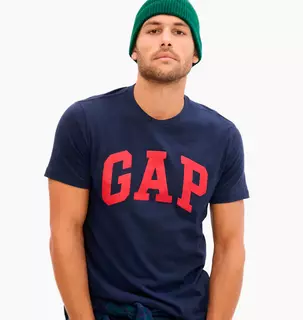 Футболка Gap Logo T-Shirt Blue 547309011