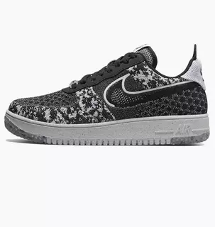Кросівки Nike Air Force 1 Crater Flyknit Next Nature Black/White Dm0590-001