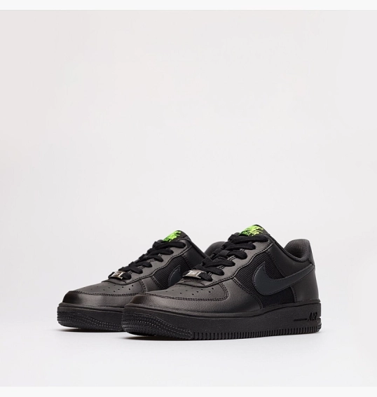 Кроссовки Nike Air Force 1 Low Crater Gs Triple Black Black Dh8695-001 фото 8 — интернет-магазин Tapok