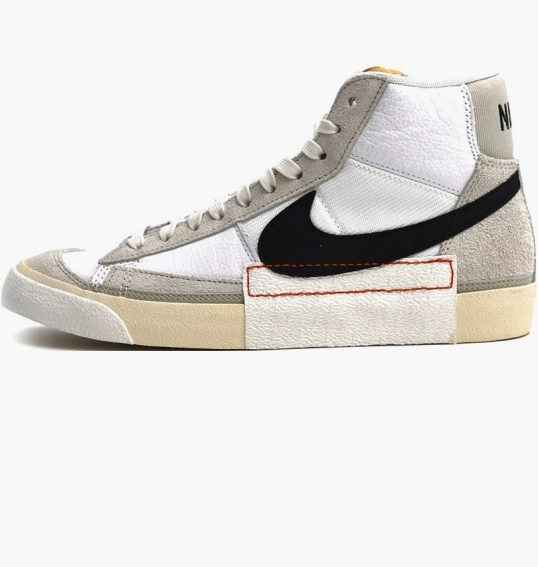 Кроссовки Nike Blazer Mid Pro Club White Dq7673-100 фото 9 — интернет-магазин Tapok