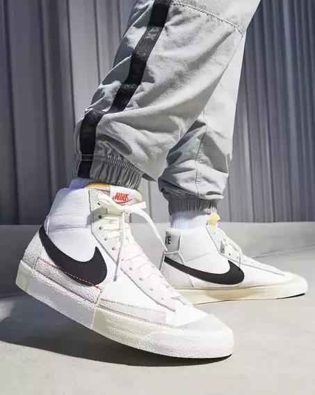 Кроссовки Nike Blazer Mid Pro Club White Dq7673-100 фото 2 — интернет-магазин Tapok
