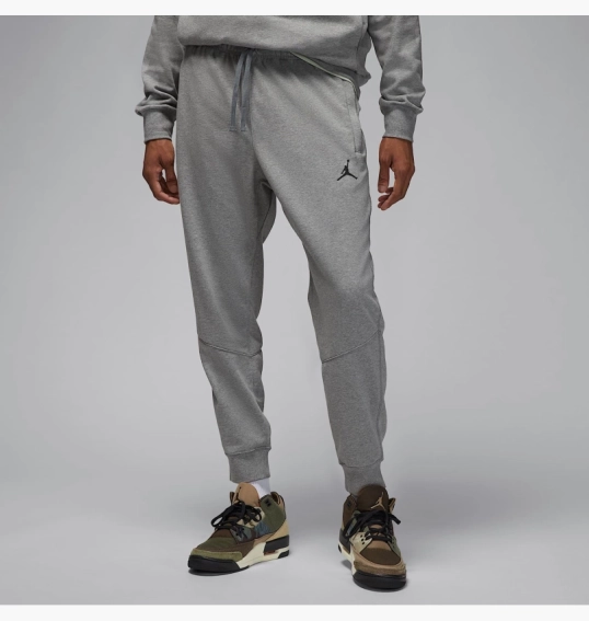 Штани чоловічі Air Jordan Dri-Fit Sport Crossover Fleece Grey Dq7332-091 фото 17 — інтернет-магазин Tapok