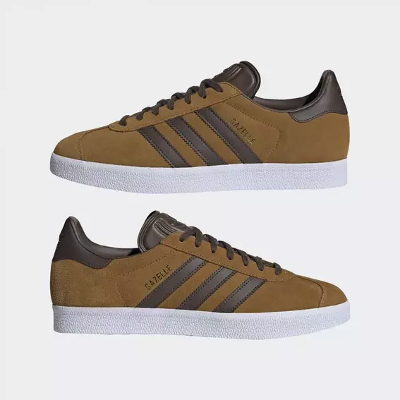 Кроссовки Adidas Gazelle Shoes Brown H06395 фото 9 — интернет-магазин Tapok