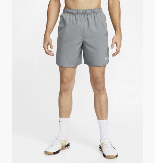 Шорты Nike Dri-Fit Challenger Grey Dv9344-084 фото 2 — интернет-магазин Tapok