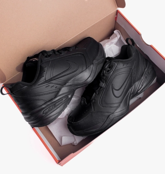 Кросівки чоловічі Nike Air Monarch Iv (4E) Black 416355-001 фото 19 — інтернет-магазин Tapok