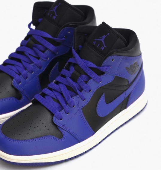 Кроссовки Air Jordan Air Jordan 1 Mid Violet Bq6472-051 фото 20 — интернет-магазин Tapok