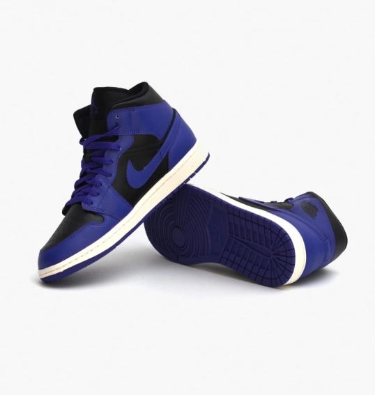 Кроссовки Air Jordan Air Jordan 1 Mid Violet Bq6472-051 фото 23 — интернет-магазин Tapok