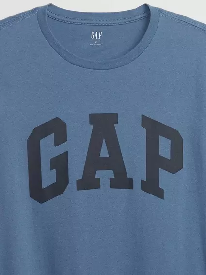 Футболка Gap Logo T-Shirt Blue 547309471 фото 2 — интернет-магазин Tapok