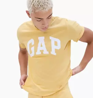 Футболка Gap Logo T-Shirt Yellow 547309431