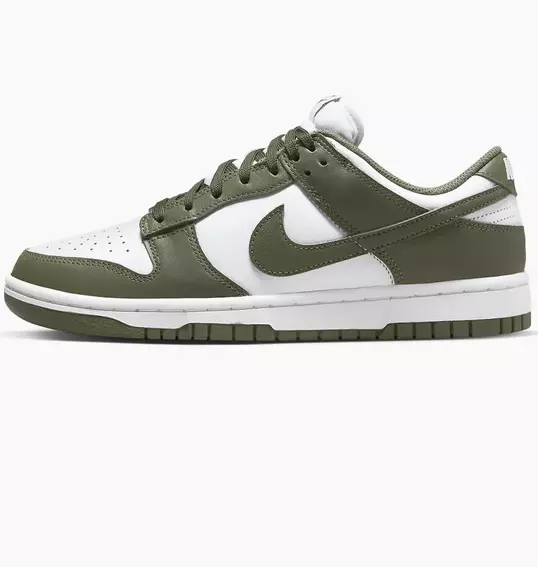 Кроссовки Nike Dunk Low Medium Olive/White Dd1503-120 фото 1 — интернет-магазин Tapok