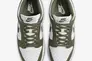 Кроссовки Nike Dunk Low Medium Olive/White Dd1503-120 Фото 4