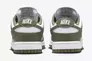 Кроссовки Nike Dunk Low Medium Olive/White Dd1503-120 Фото 5