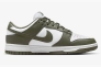 Кроссовки Nike Dunk Low Medium Olive/White Dd1503-120 Фото 11