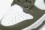 Кроссовки Nike Dunk Low Medium Olive/White Dd1503-120 Фото 15
