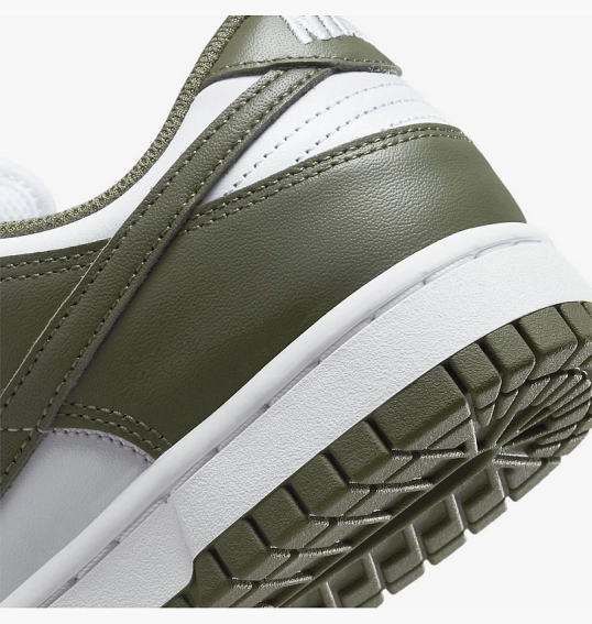 Кроссовки Nike Dunk Low Medium Olive/White Dd1503-120 фото 16 — интернет-магазин Tapok