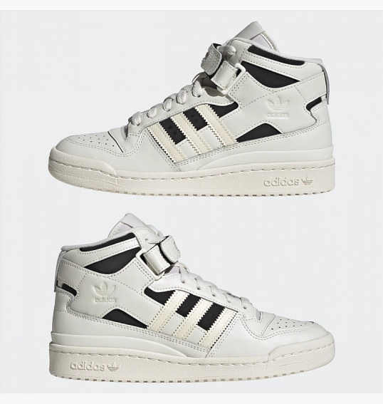 Кросівки Adidas Forum Mid Shoes White H06453 фото 18 — інтернет-магазин Tapok